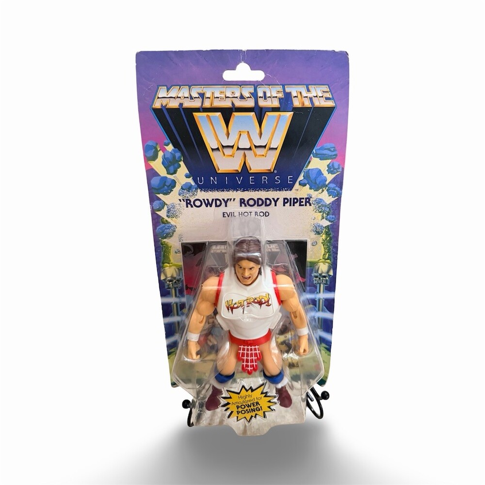 Mattel Masters of the WWE Universe Rowdy Roddy Piper Evil Hot Rod Figure